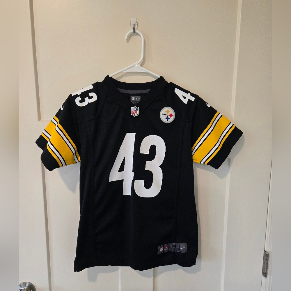 Nike Pittsburgh Steelers Troy Polamalu #43 youth jersey